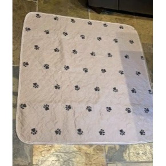 Washable Dog Pee Pads with Puppy Grooming Gloves Puppy Pads Reusable Pad
